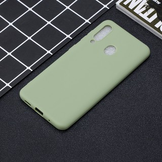 Samsung A10 A30 A40 A50 A60 A70 A80 Simple solid color silicone phone case
