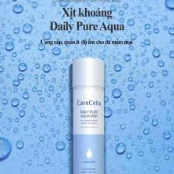 Xịt Khoáng Carecella Daily pure Aqua Mist 100ml, sỉ , ctv ib