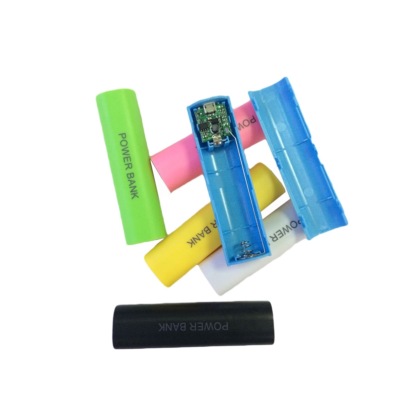 Hộp Đựng Pin Sạc Dự Phòng Usb Diy Cho Điện Thoại Di Động 1x18650