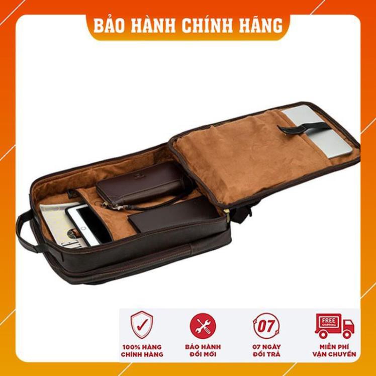 HÀNG CAO CẤP -  [Có phiếu bảo hành da]-Balo da chống nước,chống trộm cao cấp Lee 2s - Balo laptop  - Hàng Cao Cấp