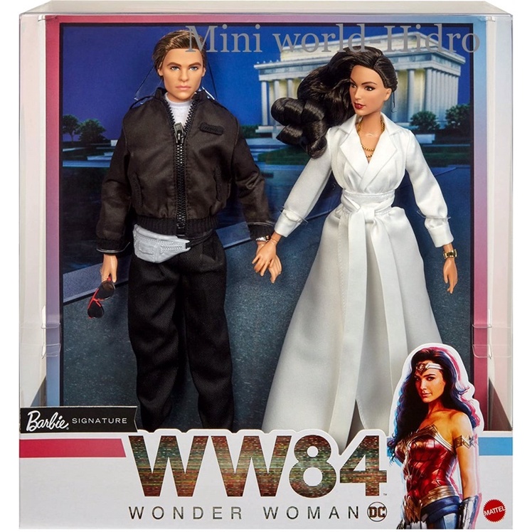 Búp bê Barbie Collector Wonder Woman 1984 2-Doll Gift Set with Diana Prince Doll chính hãng.