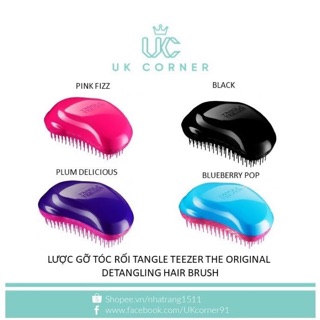 Lược gỡ tóc rồi brush work