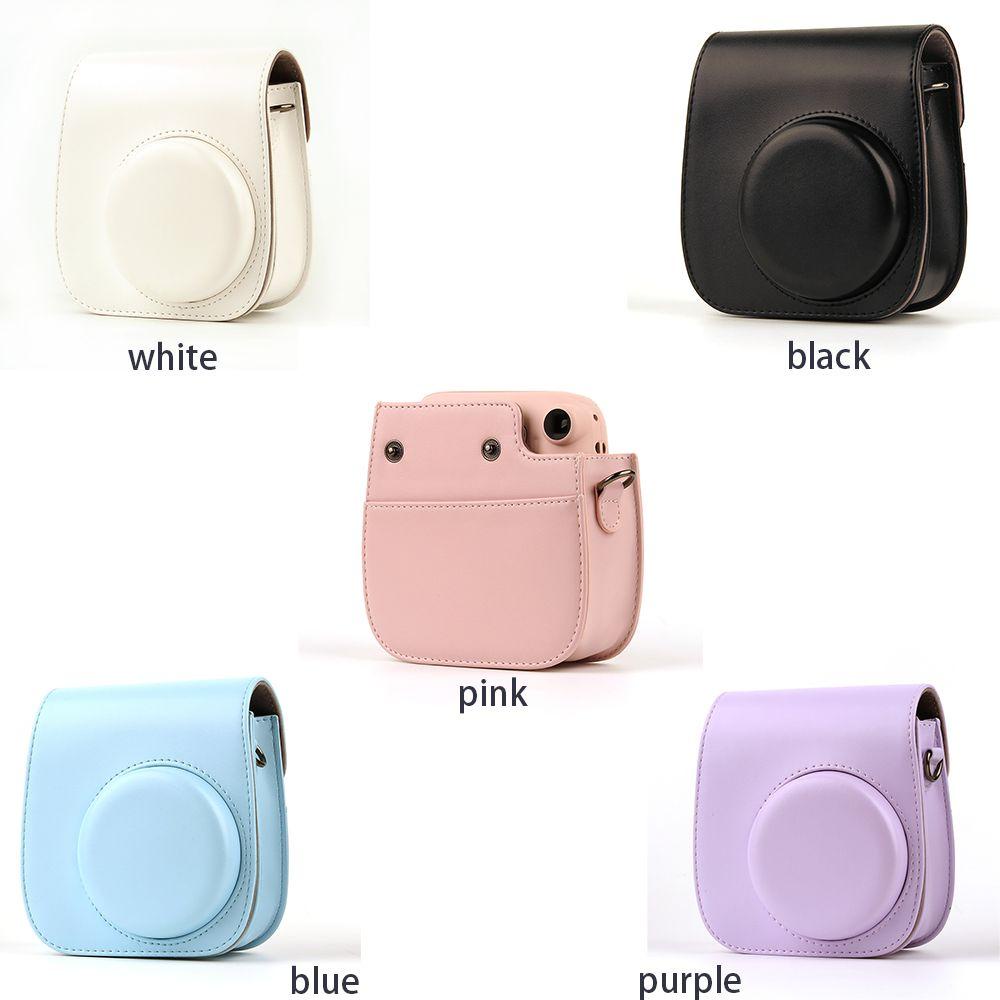 BTLIMER Ốp Da PU Dành Cho Máy Ảnh Lấy Liền Instax Mini 11