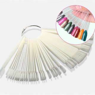 Móng Que Vuông -Tập Vẽ nail, sơn gel  - (Bịch 50 Que)