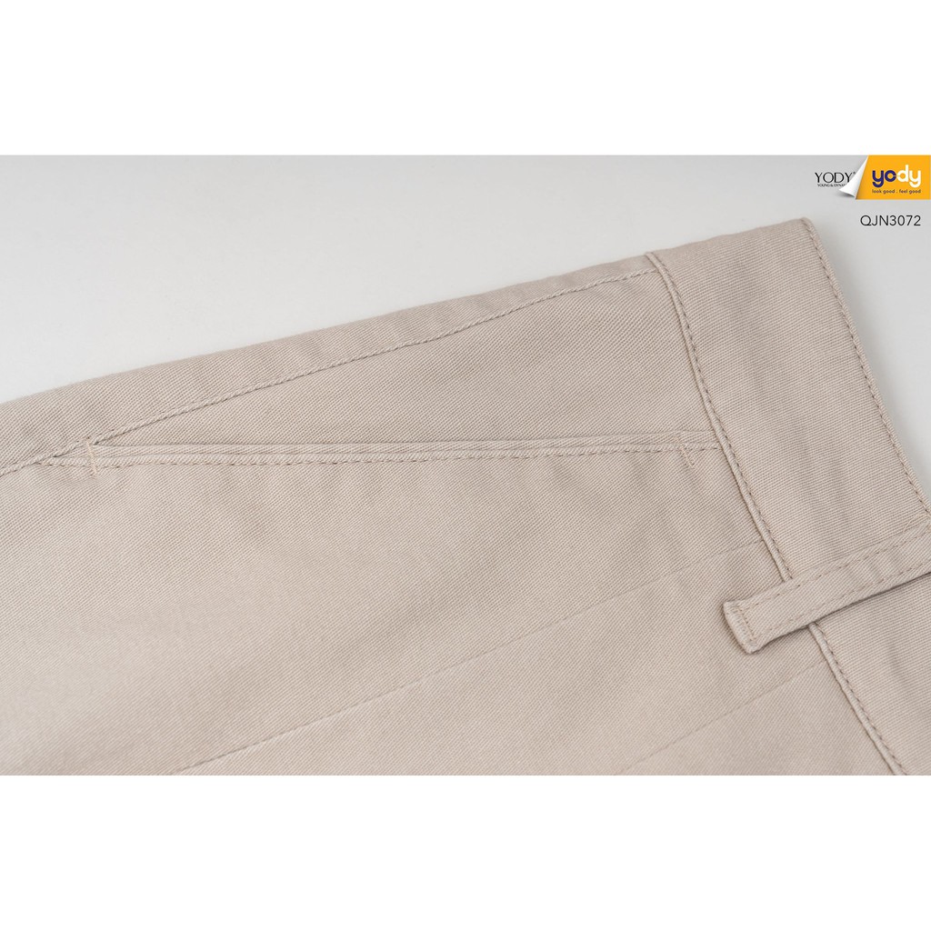 Quần Khaki Nữ YODY Co Giãn Tôn Dáng, Trẻ Trung Chính Hãng Cao Cấp QJN3072