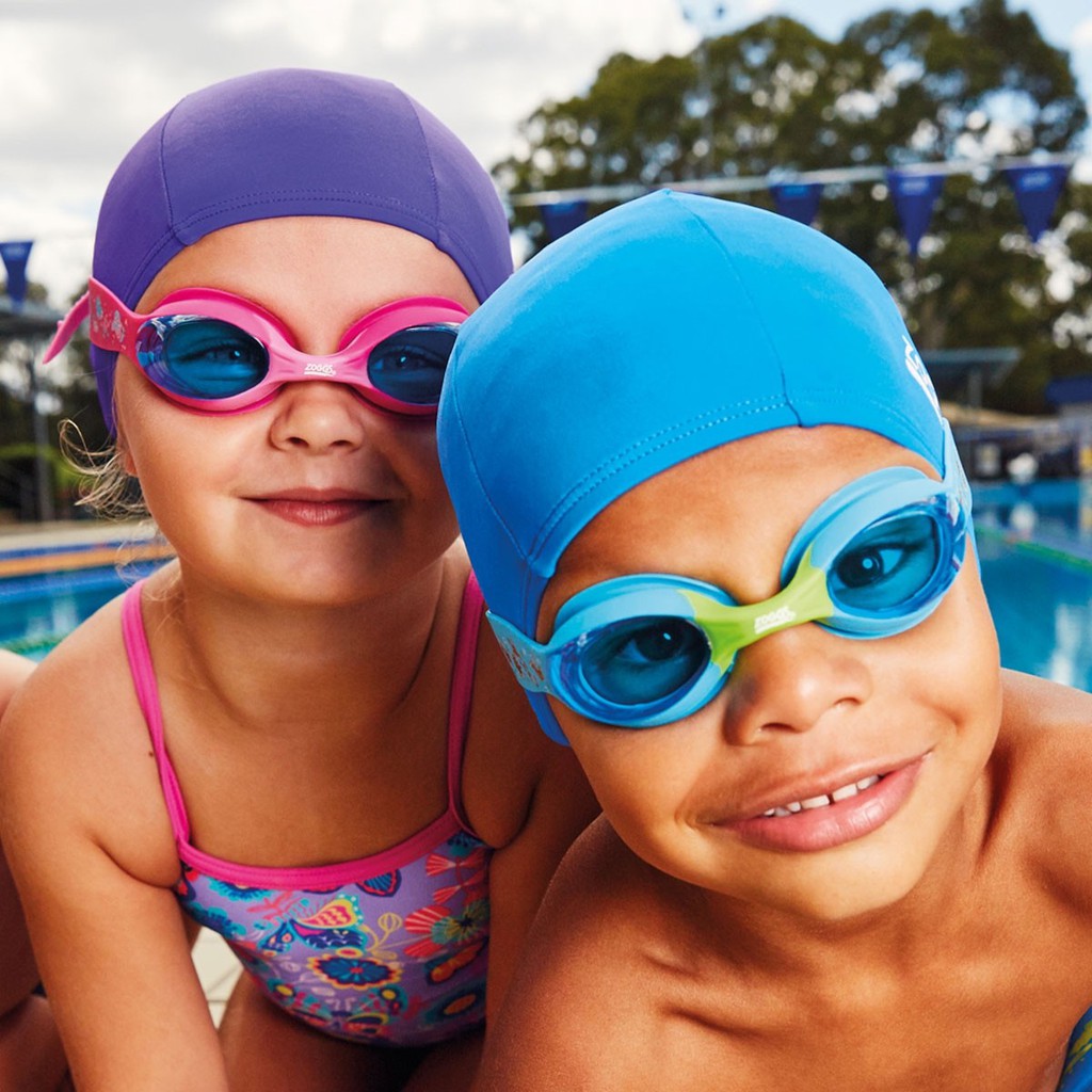 Kính bơi cho bé POPO 1580 với mắt kiếng cản tia UV dùng cho trẻ em từ 2 tuổi bơi lội an toàn