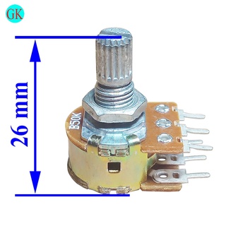 Chiết áp 50K kép bi [K-07-04]