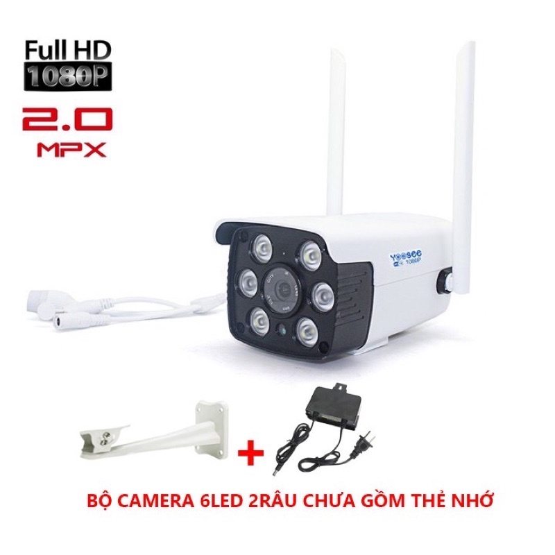 Camera Yoosee ngoài trời độ nét cao, chống nước, nhìn xuyên đêm
