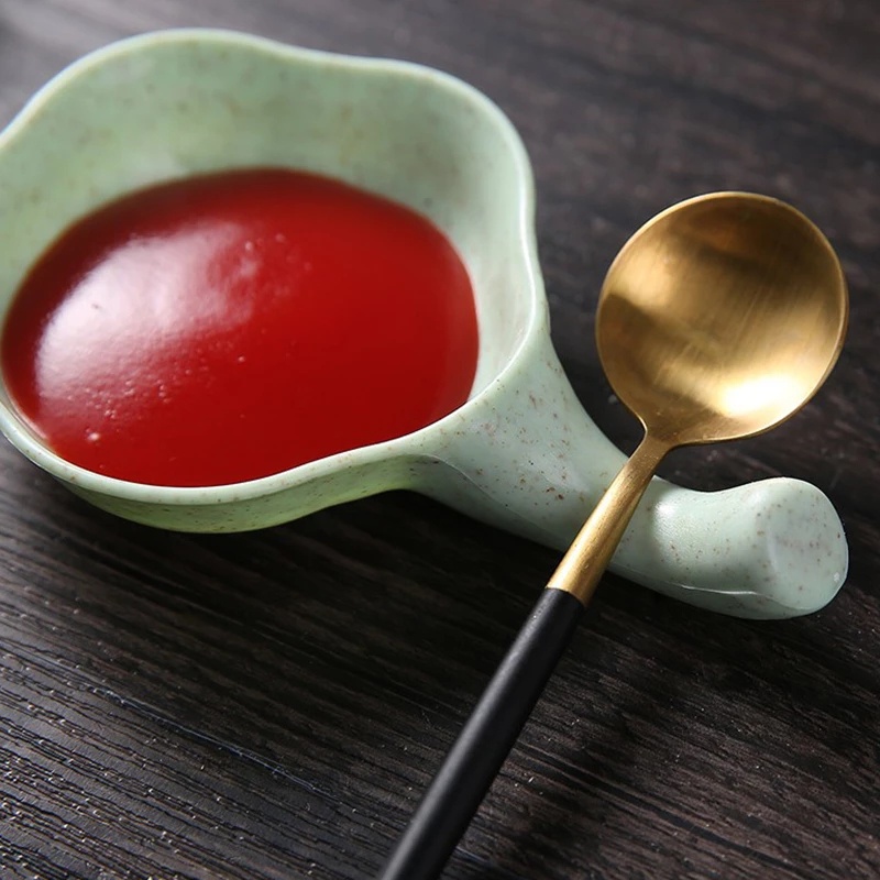 Chén đựng nước chấm hình hoa anh đào có tay cầm