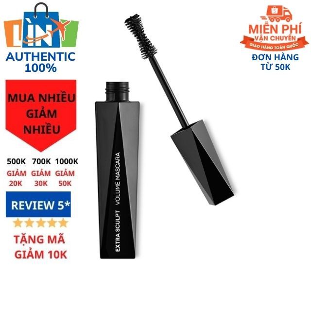 [Mi dày tự nhiên-Cong quyến rũ] Mascara KIKO extra sculpt volume 11ml không bết dính thiết kế độc đáo hàng Ý