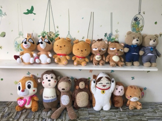 Gấu size trung 25-35cm nhiều mẫu mã