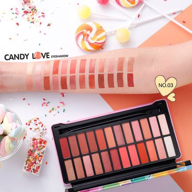 Bảng phấn mắt Candy Love 24 màu