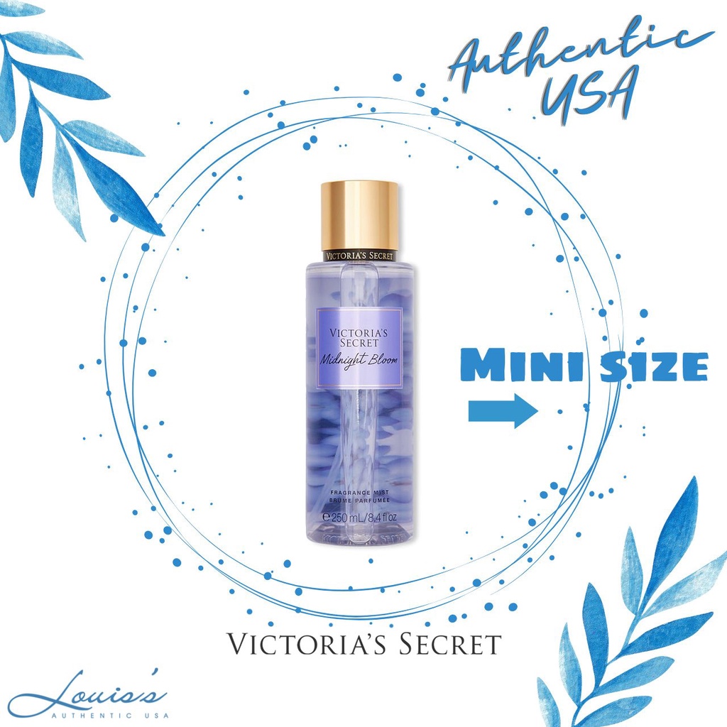 [ Mini ] MIDNIGHT BLOOM - Body mist / Xịt thơm toàn thân Victoria's Secret Auth Mỹ