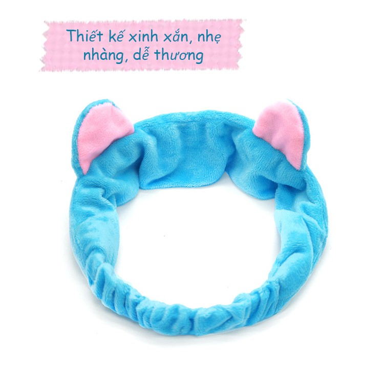 Băng đô tai mèo siêu cute, xinh xắn nhẹ nhàng dễ thương bờm tóc MD-BD01