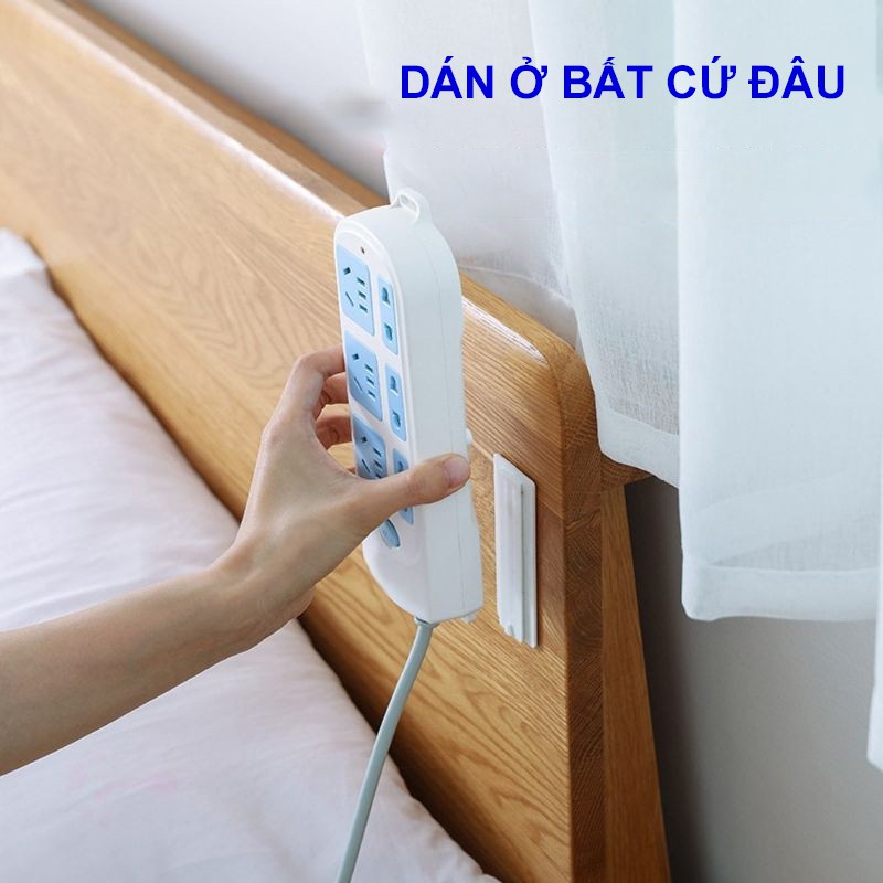 Giá Đỡ Dán Tường - Miếng Dán Tường Treo Đồ Đa Năng, Treo Ổ Cắm Điện, Tranh Tường, Modem Wifi