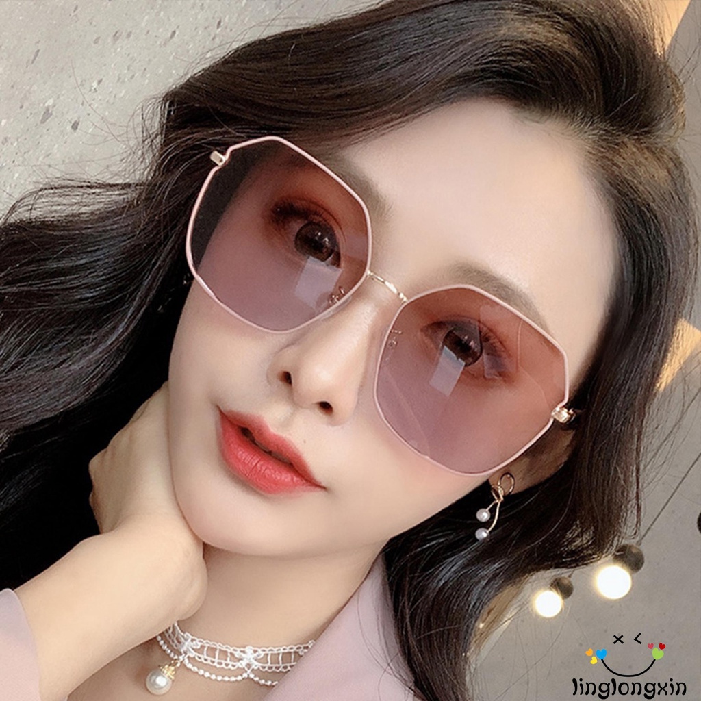 Kính Mát Gọng Kim Loại Chống Tia Uv Thời Trang Cho Nữ | BigBuy360 - bigbuy360.vn