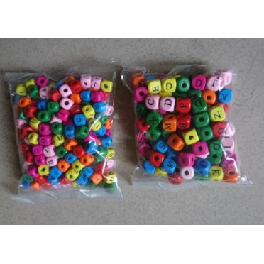 Hạt xâu gỗ chữ cái (50gr)