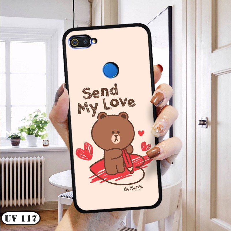 Ốp lưng điện thoại Oppo F9/ Realme 2 Pro - lưng nhám viền dẻo