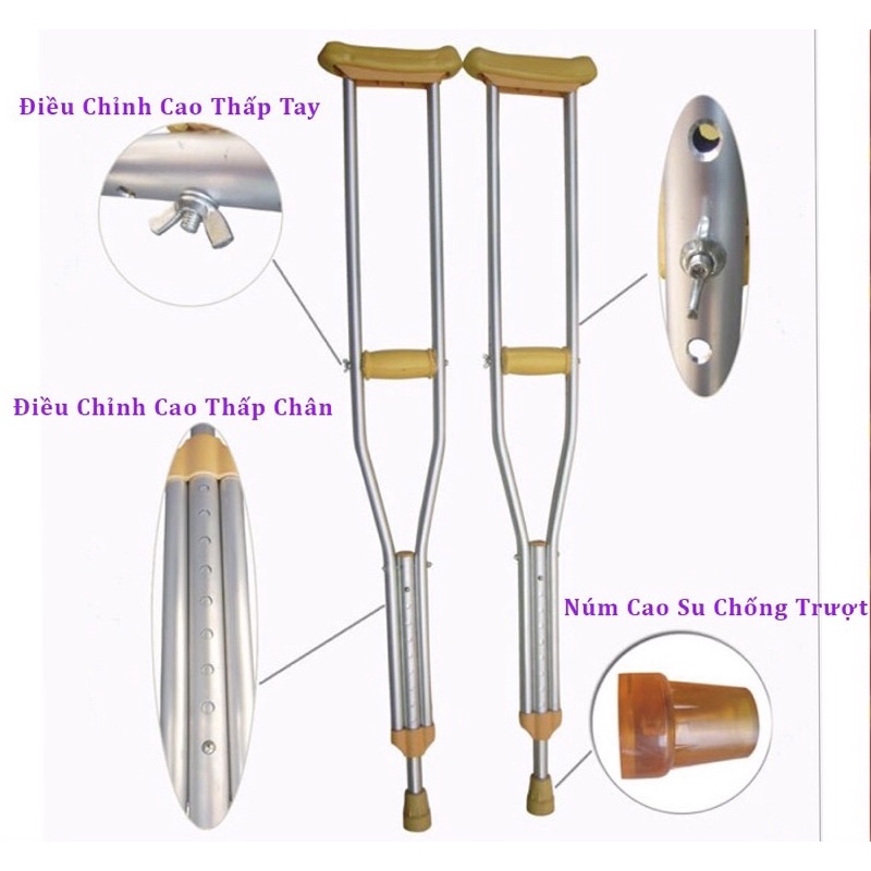 Nạng Chống Nách