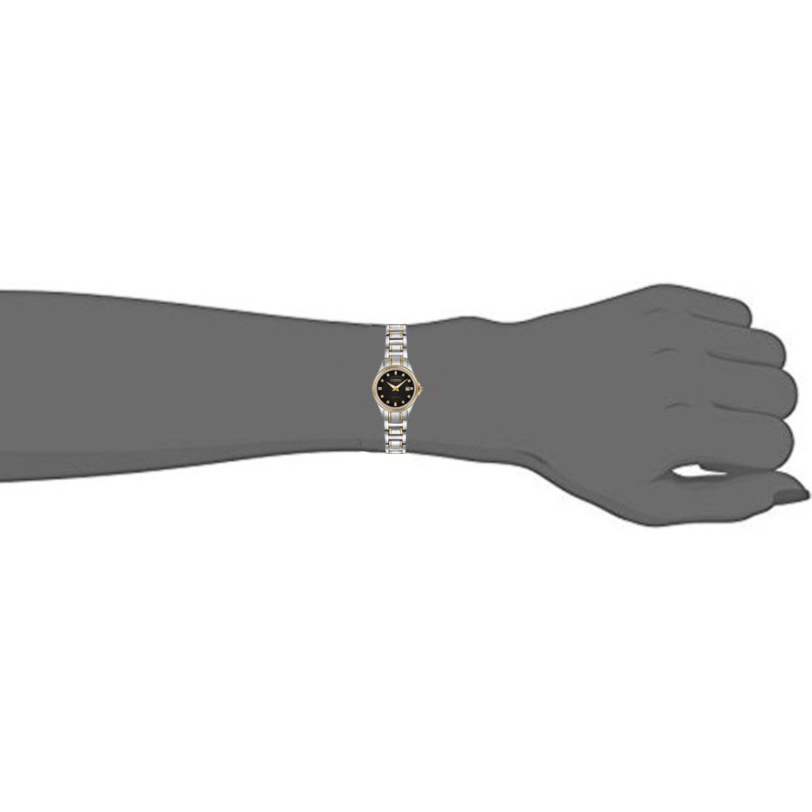 Đồng Hồ Nữ Citizen Dây Thép Không Gỉ GA1039-53E - Mặt Đen
