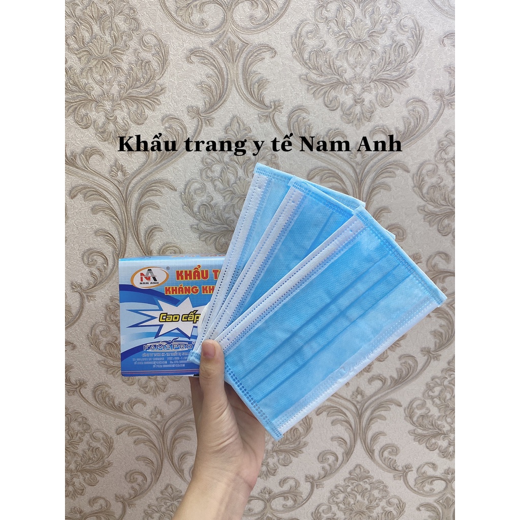 TẶNG KHẨU TRANG Y TẾ 4 LỚP NAM ANH