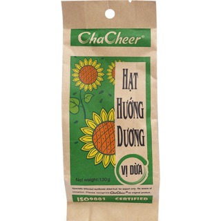 Combo 3 gói Hạt Hướng Dương Hương Vị Dừa Cha Cheer 130g