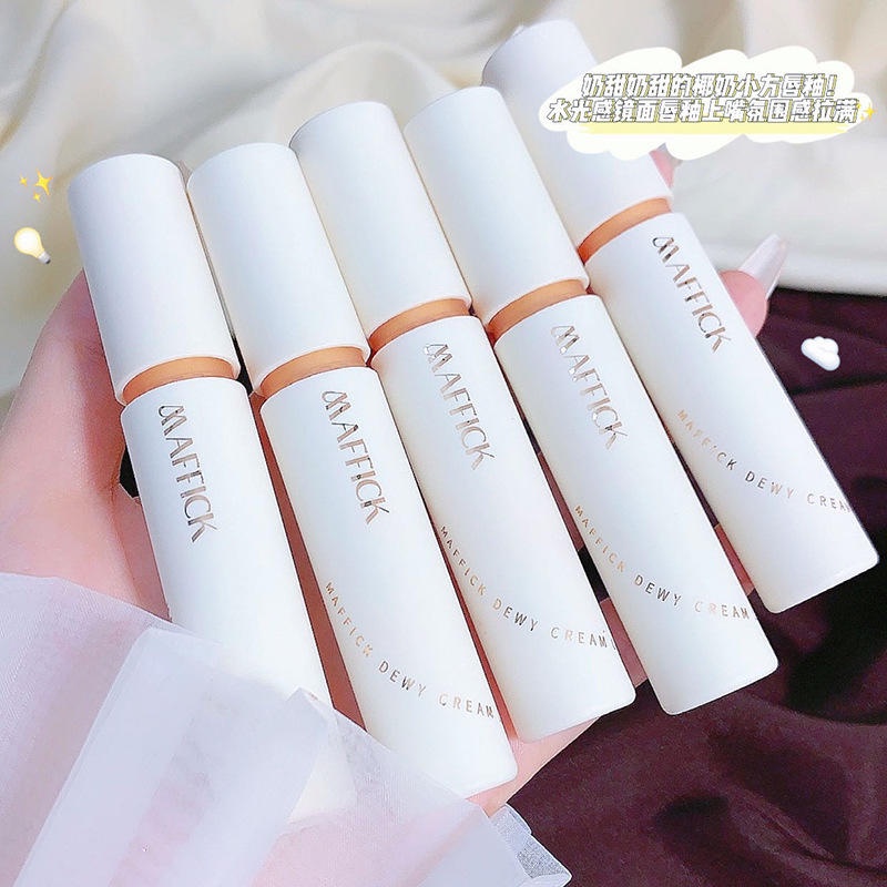 Son Bóng MAFFICK Dưỡng Ẩm Chống Thấm Nước Không Dính Màu Sắc Tươi Sáng