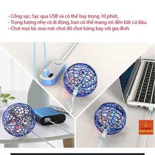 Bóng ma thuật ufo - đồ chơi quả bóng bay ufo có thể xoay được