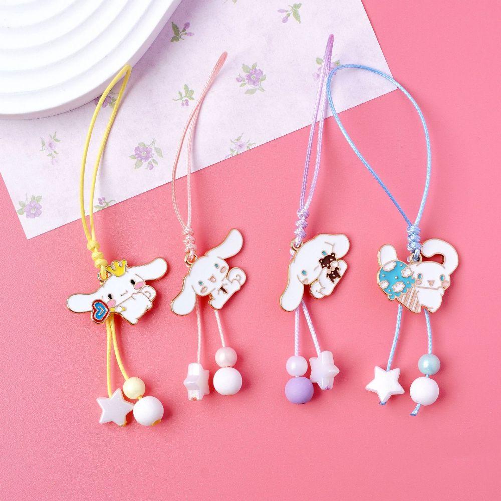 LANFY Móc Khóa Hình Cinnamoroll Phong Cách Nhật Bản Dễ Thương charms