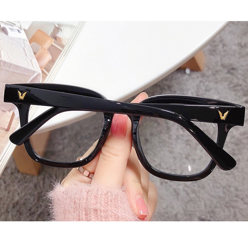 【0-600°】【Hàng Có Sẵn】Kính Cận Gọng Nhựa Chống Bức Xạ Ánh Sáng Xanh Dương Cho Nam Và Nữ