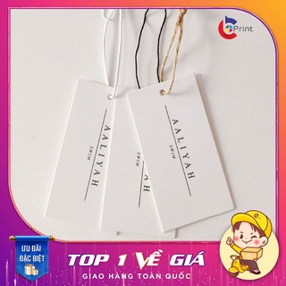 In nhãn mác quần áo - mác giấy - In theo yêu cầu