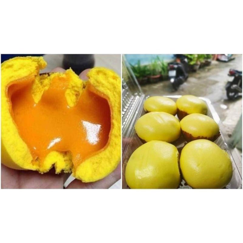85k hộp 6 cái Bánh Bao Kim Sa(giao nhanh TP HCM)