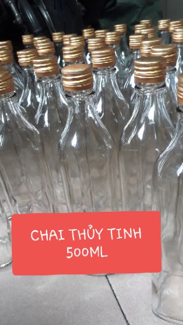 CHAI THỦY TINH 500ML VUÔNG NẮP NHÔM LỌ ĐỰNG MẬT ONG ĐỰNG NƯỚC DẤM NƯỚC MẮM GIÁ RẺ (Chỉ giao Tp.HCM)