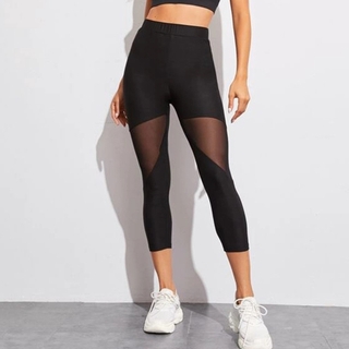Quần Legging Thể Thao Nữ Phối Lưới