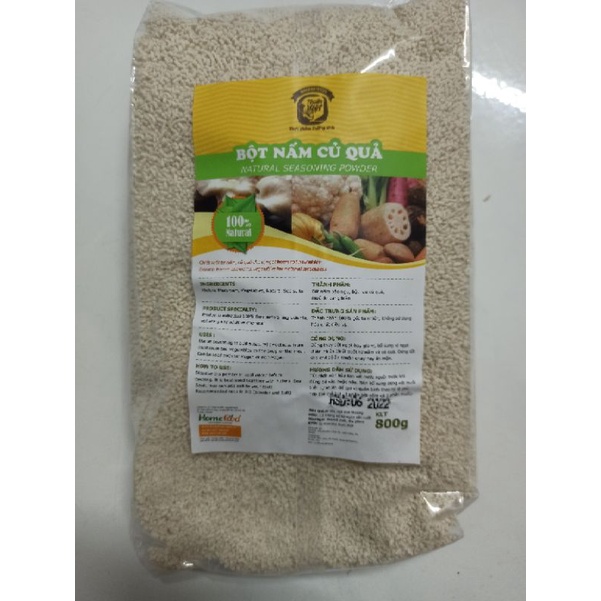 Bột nấm củ quả 800gram (Bột nêm nấm rau củ)