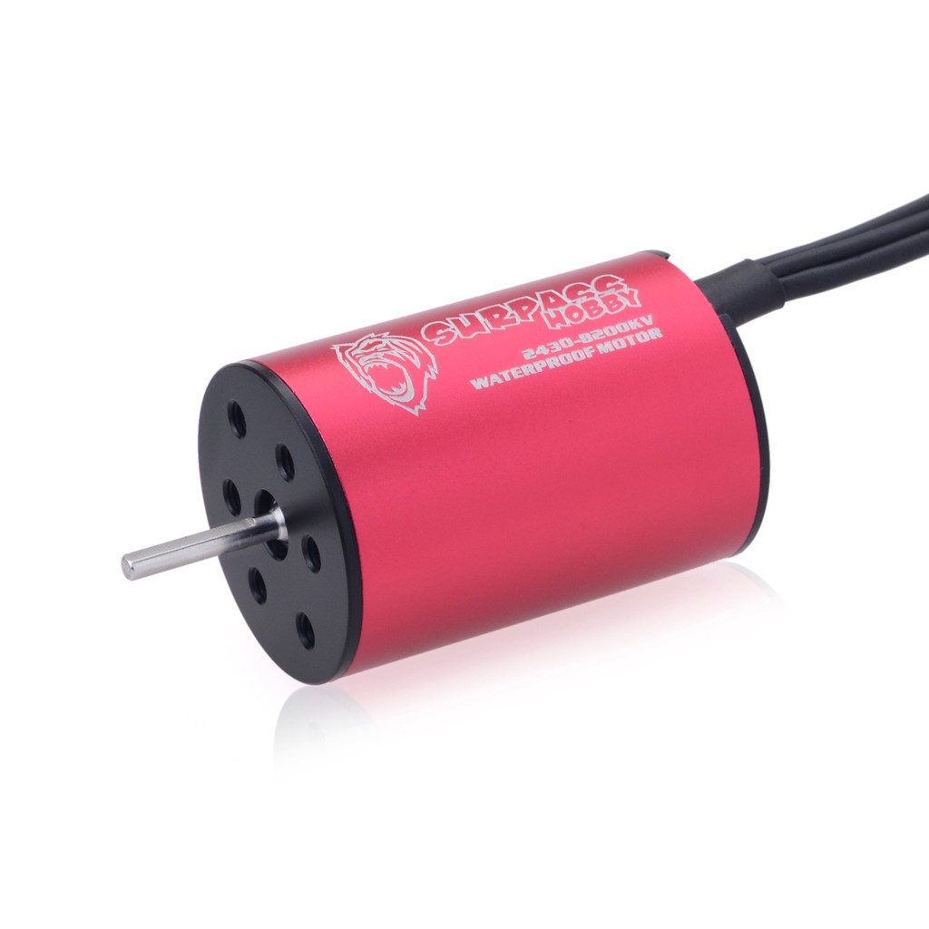 Động Cơ Không Chổi Than Surpass HOBBY 2430 2435 2440 2445 Cho Xe Điều Khiển Traxxas HSP 1/16 1/18 RC Lexus Drift Trx4 Wltoys