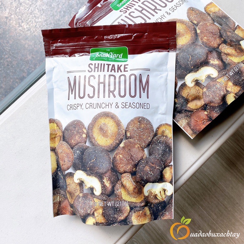 Nấm Hương Sấy Khô Shiitake Mushroom USA (Gói Lớn 210g)