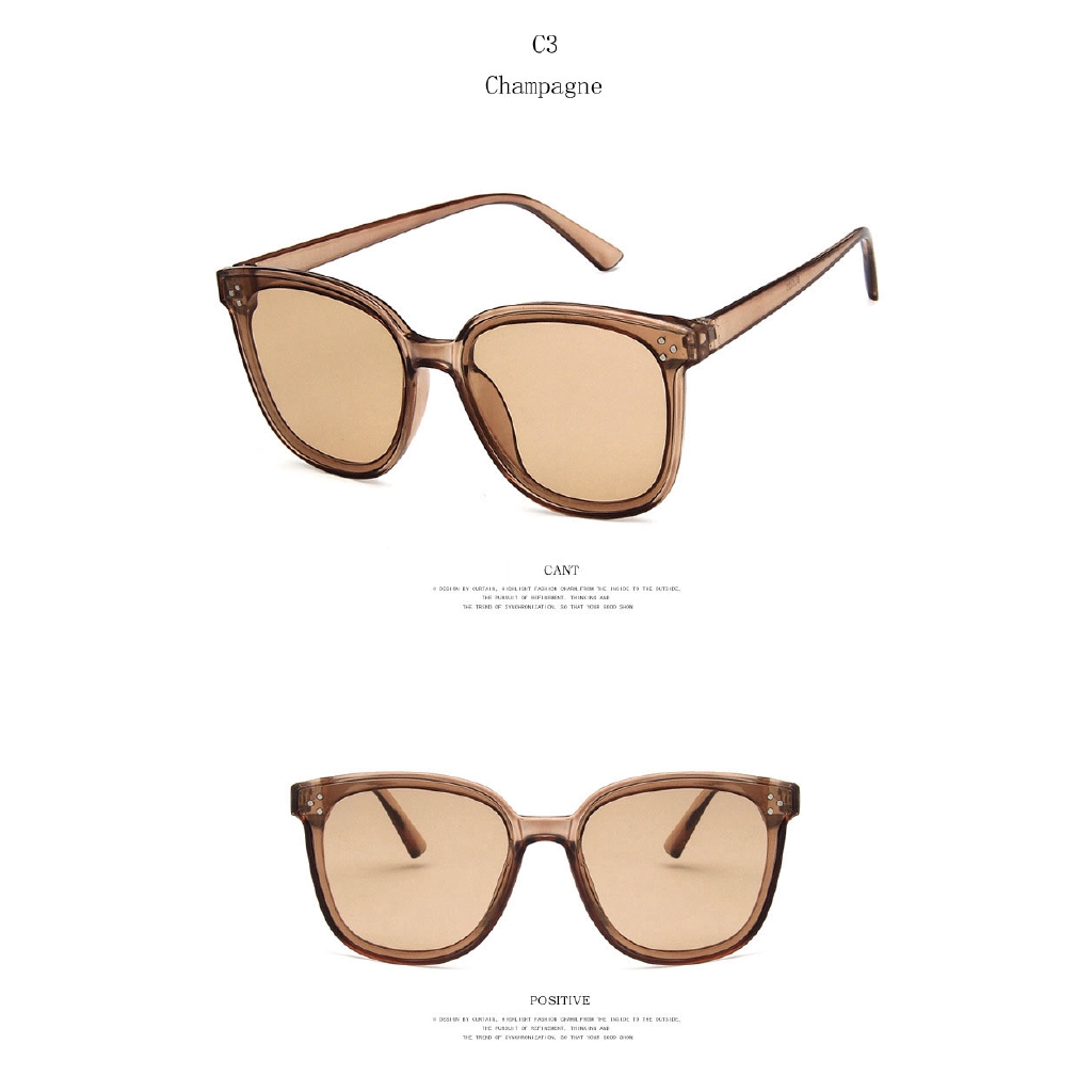 Kính râm oversize thời trang cao cấp cho nam / nữ Samjune