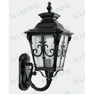 Đèn led trang trí sân vườn tân cổ điển, đèn ngoài trời gắn vách cổng đẹp- Đèn vách gắn vách coongrr ngoài trời