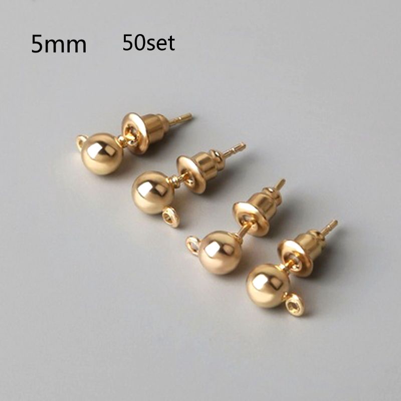 Set 50 Phụ Kiện Làm Bông Tai Thủ Công