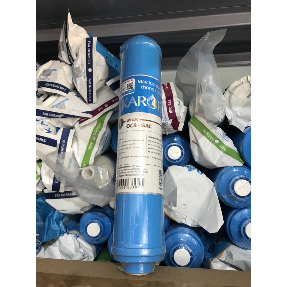 Lõi lọc nước OCB - GAC - Lõi số 2 đúc nhỏ