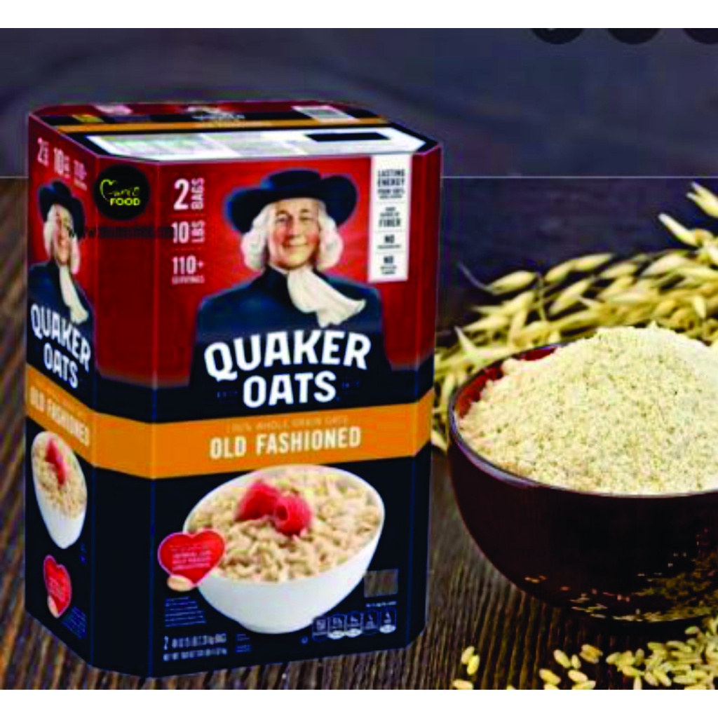 Yến mạch Quaker Oats 4,52kg (Cán dẹt)