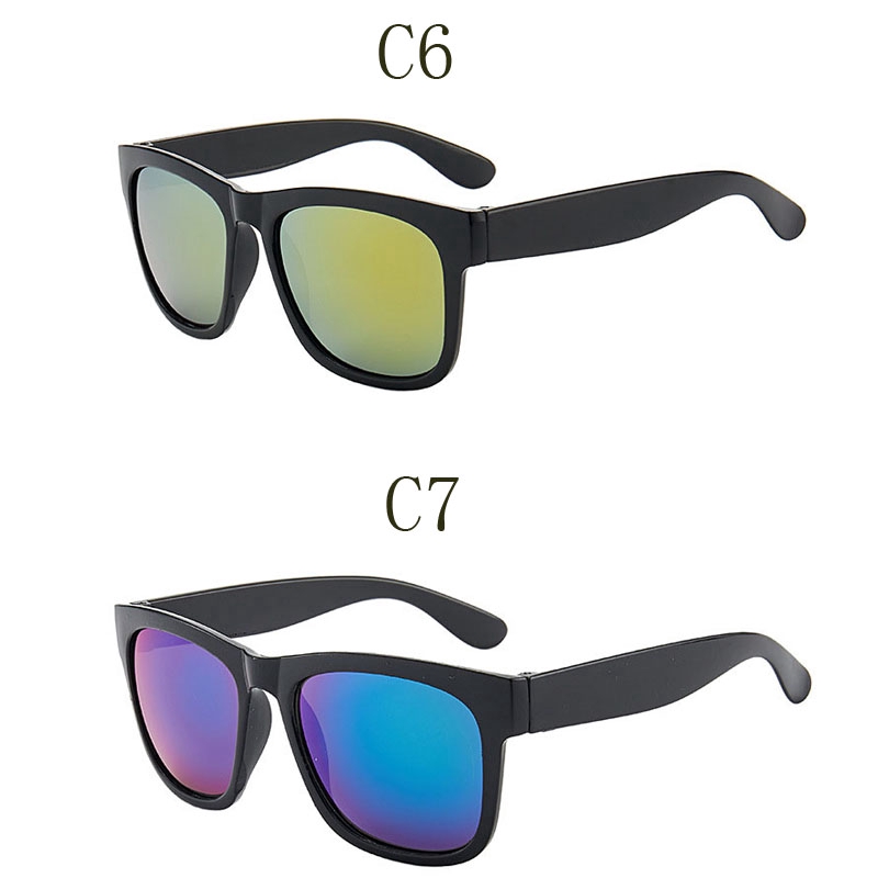 Kính Mát Gọng Vuông Phong Cách Retro Âu Mỹ Thời Trang Cho Nữ