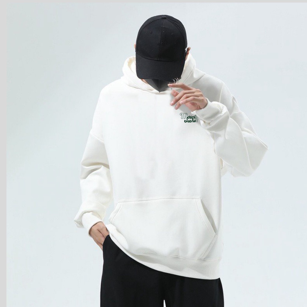 Áo Hoodie nam nữ mùa đông , áo nỉ bông  unisex dài tay form rộng in hình Mosser