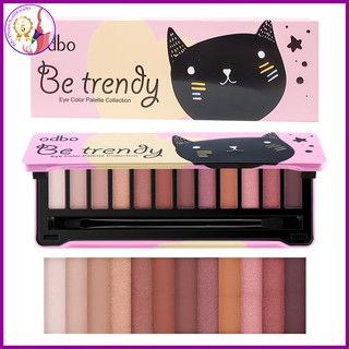 Phấn mắt 12 ô odbo be trendy eye color palette collection