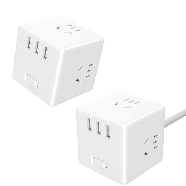 Ổ cắm đa năng XIAOMI Mijia Magic Cube Multifunctional Plug bản có dây và không dây