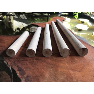 Thanh gỗ tròn 3cm, dài40cm đến 60cm