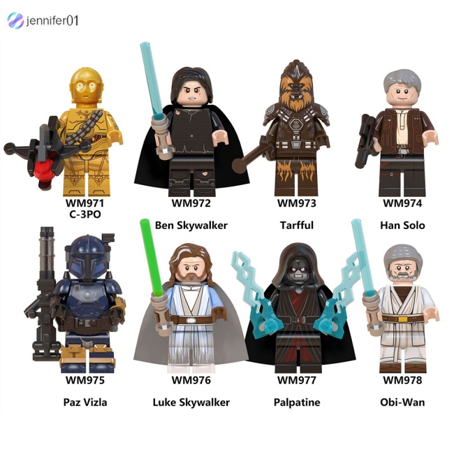 Đồ chơi trẻ em Lắp Ráp Mô Hình Lego Star Wars Wm971-wm78