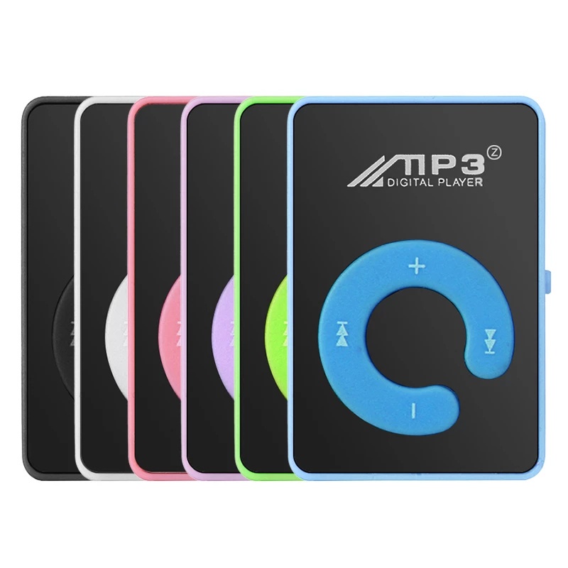 Máy Nghe Nhạc Mp3 Mini Hỗ Trợ Khe Cắm Thẻ Nhớ
