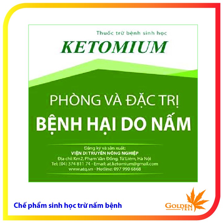 [Không cần cách ly] Chế phẩm trừ nấm sinh học - Chế phẩm phòng bệnh cây trồng Ketomium